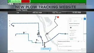 Cedar Rapids launches real-time snow plow tracker for residents
