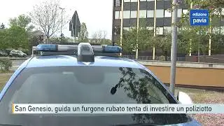 San Genesio, guida un furgone rubato tenta di investire un poliziotto: denunciato