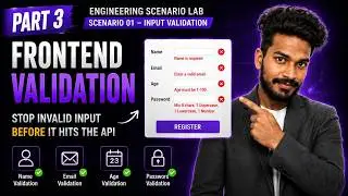 Frontend Input Validation in React | Engineering Scenario Lab #1 — Part 3