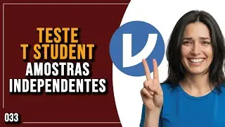 Teste T Student para amostras Independentes no Jamovi | Estatística Aplicada ao Jamovi | 033
