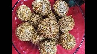 Til gud ke laddlu recipe #recipe#til#food 