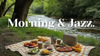 Positive Morning Jazz Garden ☕🌸 따뜻한 봄 커피숍에서 펼쳐지는 고요한 재즈 음악과 함께 편안한 휴식을 즐겨보세요