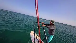 WindSurfing Limassol 14.06.2025 Insta360 Ace Pro 2 4k video #acepro2 #limassol #cyprus #windsurfing