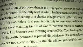 ACIM CE Edition Read With Me! Day 125 Chapter 8: VIII  Text & CC Commentary.
