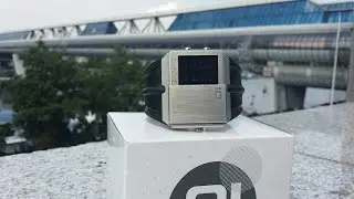 Бинарные часы 01 The one Slayder