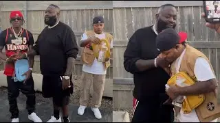 Rick Ross Pulls Up On Backstage On Soulja Boy & Bow Wow To Give Them Their Flowers