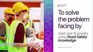 Promotional Video of Master of Road Safety Engineering