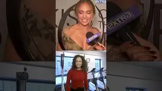 #ДженниферЛопес РЕАКЦИЯ на интервью в стиле 1995 года! ☺️🥰