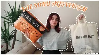 Sonbahar Alışverişim/Trendyol,Amazon,Ambar...