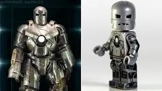LEGO IRON MAN - Minifigures VS Movies & Comics