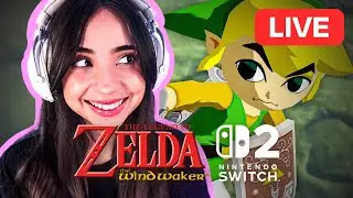 1st play reactions! Zelda Windwaker! Switch 2 gameplay | @Alyek