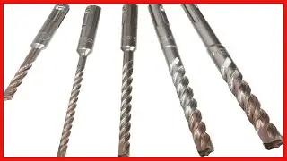 DEWALT SDS Plus Bits Set, Rock Carbide Tip, 5 Piece DW5470