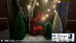 Winter Shadow Box