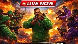LIVE  GTA San Andreas Gameplay | Open World Action 🔥 | gang war with enemy