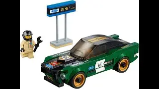 LEGO SPEED CHAMPIONS Ford Mustang SPEED BUILD
