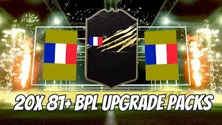 20 81+ BPL UPGRADE PACKS! BEST OF TOTW PACKS #FIFA21 ULTIMATE TEAM