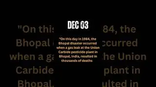 #onthisday #1984 #india #bhopal #gas #death #pesticide #carbide #railways