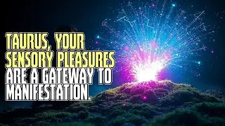 TAURUS, YOUR SENSORY PLEASURES ARE A GATEWAY TO MANIFESTATION