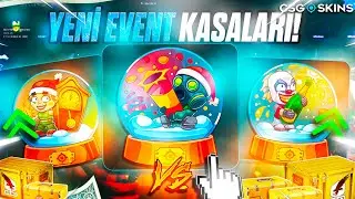 YENİ EVENT KASALARINI FENA ZORLADIM! - CS2 KASA A&Ccedil;ILIMI - G&Uuml;ZEL İTEMLER &Ccedil;EKTİM LA!