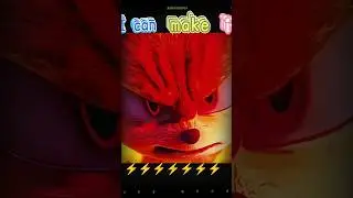 I can make it ⚡! sonic slow reverse edit . sonic the hedgehog. #sonic #edit #slowedreverb  #shorts