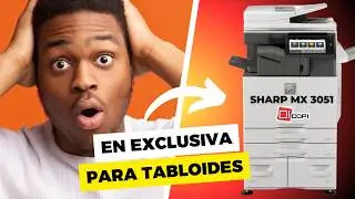 Sharp Mx 3051 Equipo a color para tabloides #dicopitlax #sharp #copiadoras