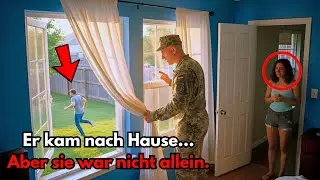 Der Soldat kam heim – seine Frau begrüßte ihn, doch ein Mann kletterte aus dem Fenster...