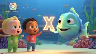 X for Xeno Fish | ABC Alphabet Learning | Preschool Kids
