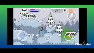 mini militia op play in ice map ,
