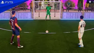 FIFA 24 - Ronaldo VS Messi | VOLTA - Penalty Shootout | Real Madrid vs Barcelona