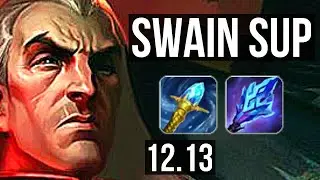 SWAIN & Sivir vs PYKE & Kai'Sa (SUP) | 1/2/9 | KR Master | 12.13