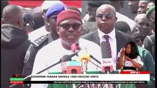 THE RIVERS STATE GOVERNMENT HAS UNVEILED 1000 HOUSING UNITS AIMED AT DECONGESTING PORT HARCOURT CITY