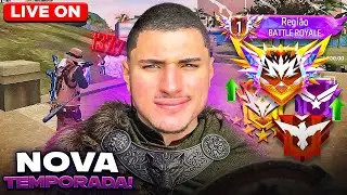 AO VIVO🔴EM BUSCA DO TOP GLOBAL NO MOBILE!🔥 JACKsx FF