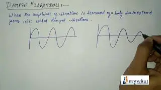 Damped Vibration: Differential Equation and its Solution