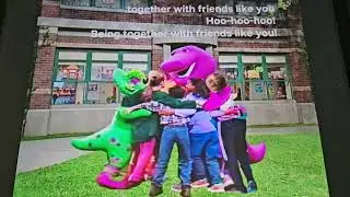 Joel Performing Being Together With Barney And Friends At Universal Studios Orlando in 2019