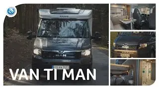 The Most Agile Coachbuilt Motorhome? KNAUS VAN TI on MAN TGE (VANSATION)