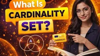 What is Cardinality Set in hindi🤔 || Cardinality Set || #bca #maths  #sets #settheory #youtube