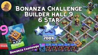 Bonanza Challenge Builder Hall 9 (6 Star) - Builder Base [Clash of Clans]