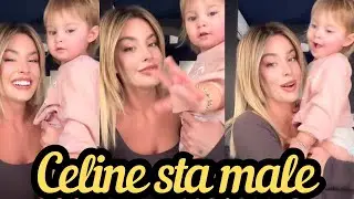 CÉLINE BASCIANO gioca coi gioielli di SOPHIE CODEGONI in casa per colpa della febbre alta 🥹