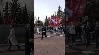 Победа будет за нами. 4.05.2023. Иркутск.