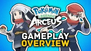 NEW Pokemon Legends Arceus Gameplay & Overview