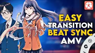 How to Edit AMV in Kinemaster | Easy Transition and Beat Sync Amv Tutorial
