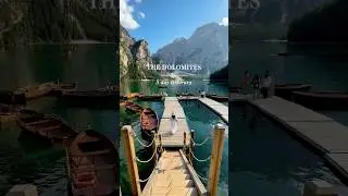 🇮🇹 Dolomites 5 day itinerary #dolomites #dolomiti #dolomitesitaly #italytravel #italianalps