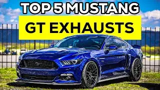 TOP 5 EXHAUST SYSTEMS FOR MUSTANG GT! (MBRP, Corsa, Borla, Fi, Valvetronic Designs)