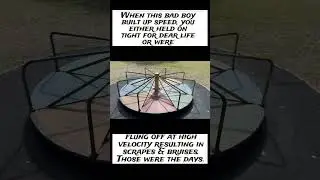have you ever been knocked out by a merry-go-round? #nostalgia  #spm