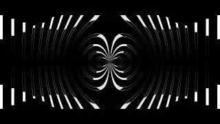 Widescreen Background - Lines - White on Black