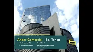 Andar corrido para alugar na Savassi em BH - Edif&iacute;cio Tenco