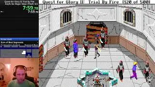 Quest for Glory 2: Trial by Fire, Any% No Major Skips (Thief) in 13:41 by davidtki