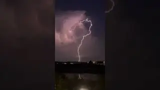 EPIC Lightning and Thunder storms 🌩️ #lightning #storm #shorts