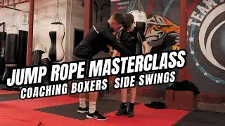 COACHING FOOTAGE | SIDE SWINGS JUMP ROPE TRICK | Boxing | Jump Rope Masterclass