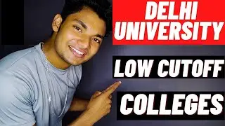 Delhi University Update:- Top North Campus LOW Cutoff Colleges 😍